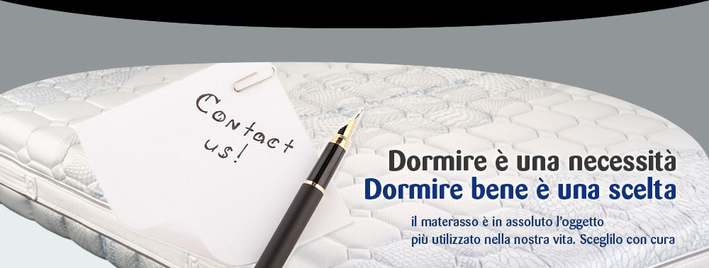 Dormire è una necessità. Dormire bene è una scelta
