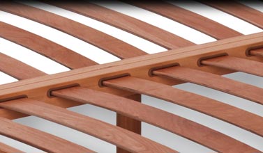 Rete a doghe in legno